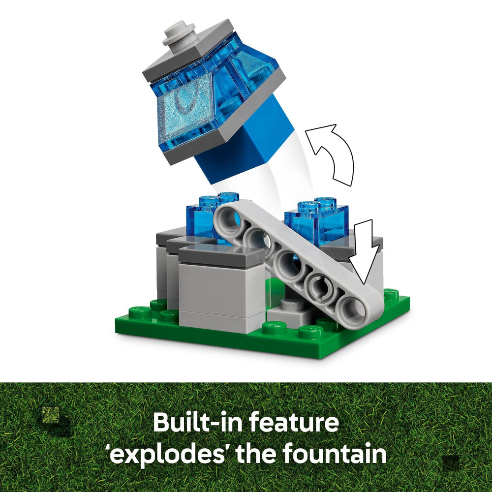 lego minecraft villager minifig – adds village life to the build.