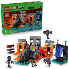 LEGO Minecraft Wither Battle nether portal image: inspires imaginative exploration and cooperative play.
