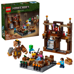 LEGO Minecraft Woodland Mansion Fighting Ring image featuring Steve for action battles