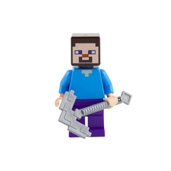 LEGO Minecraft zombie minifigure for action-packed scenes.