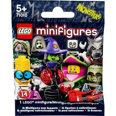 LEGO Minifigures Series 14 Crazy Scientist figure for display and collection.