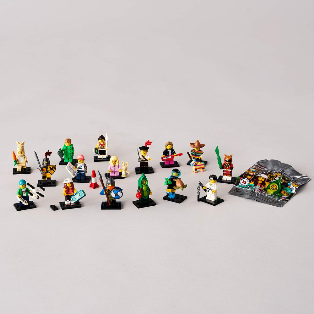 LEGO Minifigures Series 20 bag contents highlight gift-ready surprises and play possibilities.