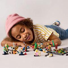 LEGO Minifigures Series 20 collection display, great for building a mini-figures library.