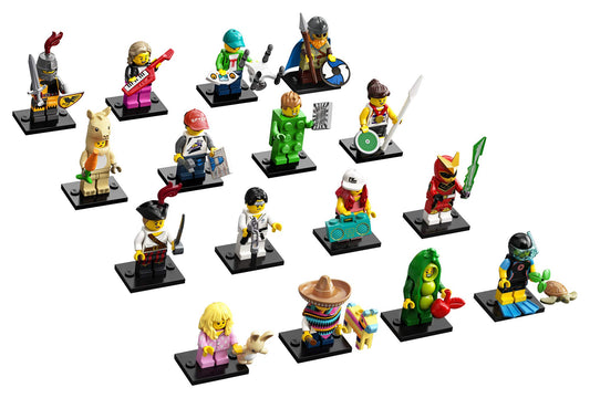LEGO Minifigures Series 20 pack front—perfect for kids who love collectible characters.