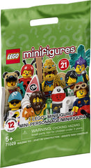 LEGO Minifigures Series 21 Beekeeper figure on bright display