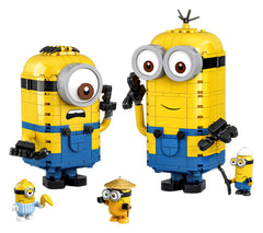 LEGO Minions brick-built Stuart ideal for storytelling adventures.