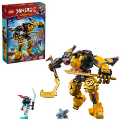 LEGO NINJAGO Arin's Spinjitzu Battle Mech front view for exciting ninja battles