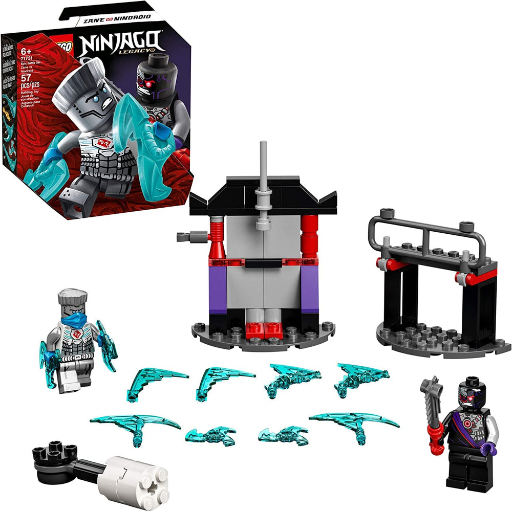 LEGO NINJAGO spinning battle platform enabling dynamic duels