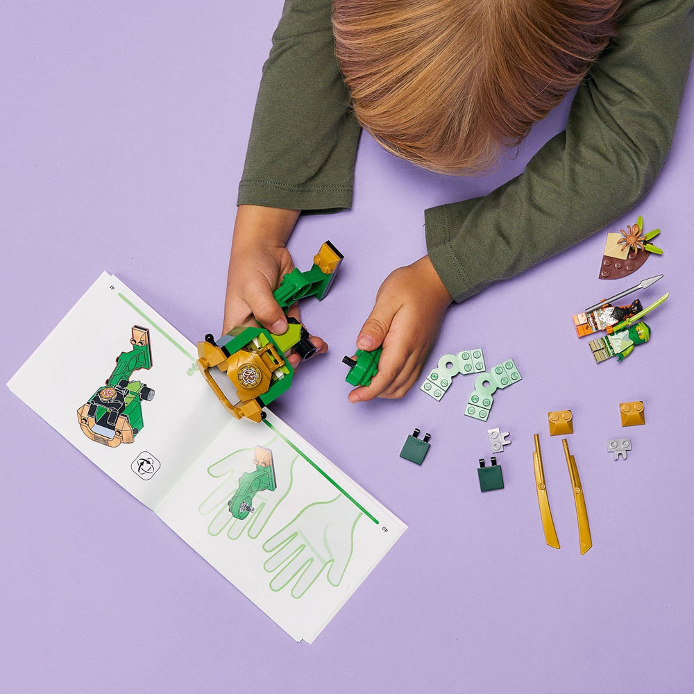 Boa Destructor snake figure adds villain element to play.