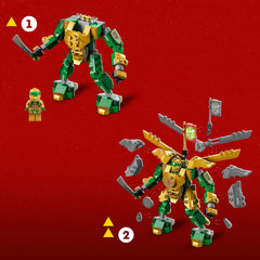 LEGO NINJAGO Bone Warrior mech with ninja weapon for epic battles