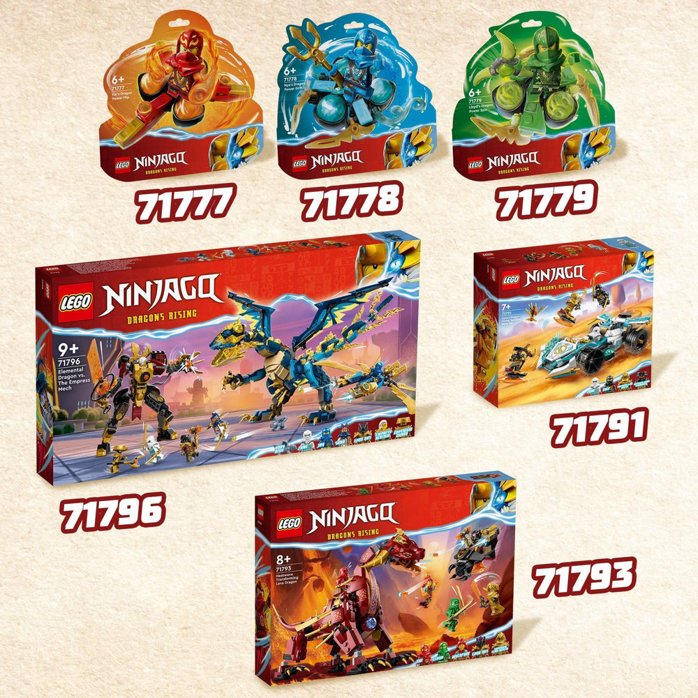 LEGO NINJAGO build and play guide aids easy setup