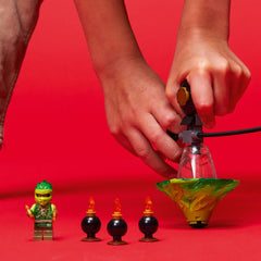 LEGO NINJAGO compact 32-piece training set supports quick, portable play sessions