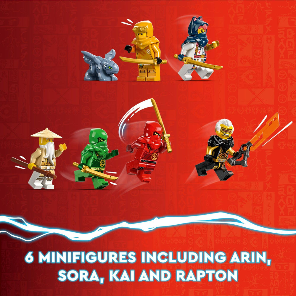 LEGO NINJAGO Destiny’s Bounty navigation room sparks strategic play.