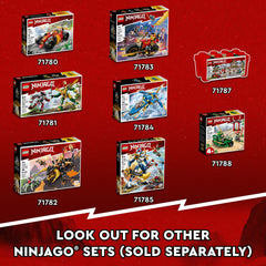 LEGO NINJAGO dragon 2in1 figure with two modes for versatile building.