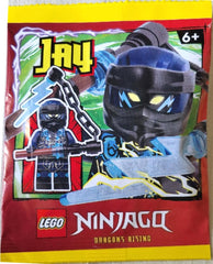 LEGO Ninjago Evil Jay with lightning scythe, adds dramatic action to battles