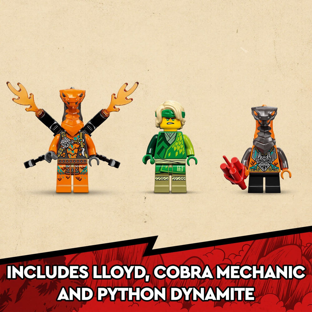 LEGO NINJAGO EVO set image links to other banners for display