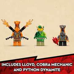 LEGO NINJAGO EVO set image links to other banners for display
