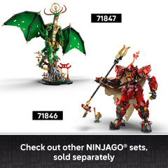 Fire Knight Mech positioned as bold room decor for a teen space