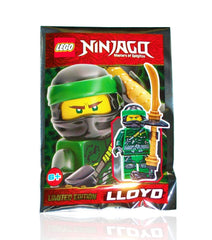 LEGO Ninjago Zane minifigure foil pack for collection and display