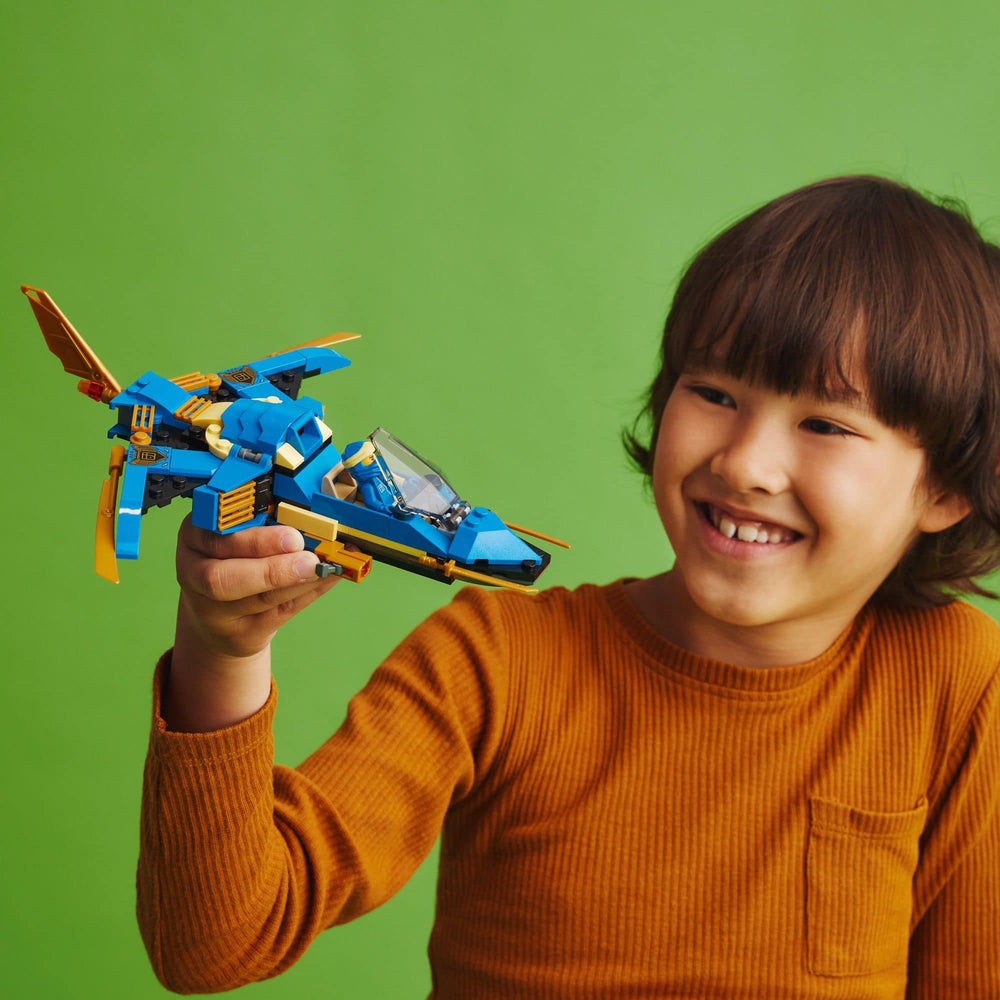Jay s minifigure in the cockpit for immersive ninja action