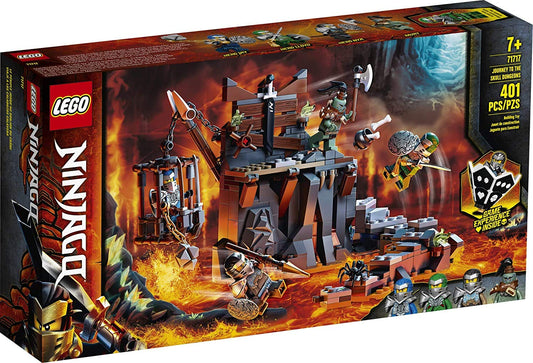 LEGO NINJAGO 71717 dice spinner fuels dungeon adventures and competitive play