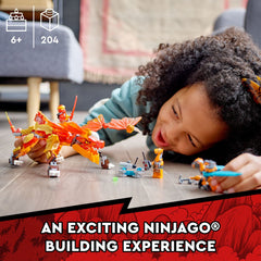 LEGO NINJAGO Kai’s Fire Dragon EVO upgrade armour for bigger battles