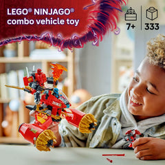 LEGO NINJAGO Kai's Mech Storm Rider cockpit for action play