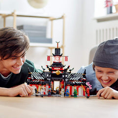 LEGO NINJAGO Legacy Monastery Spinjitzu tea room hidden trap for stealthy play moments