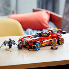LEGO NINJAGO Legacy X-1 figures collection highlights a complete minifigure lineup.