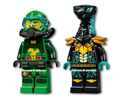 LEGO NINJAGO Wave Amulet accessory sparks imaginative missions.