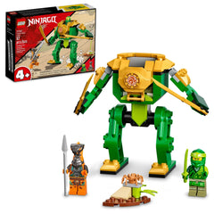 Lego Ninjago Lloyd’s Ninja Mech Battle action figure with cockpit for two minifigures.