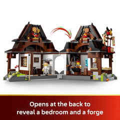 LEGO NINJAGO minifigures Maya, Ray, Nya, Kai, Wu ready for action