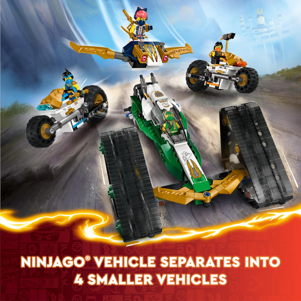 LEGO NINJAGO Lloyd's Off-Road Racer for rugged speed and agile cornering