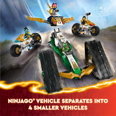 LEGO NINJAGO Lloyd's Off-Road Racer for rugged speed and agile cornering
