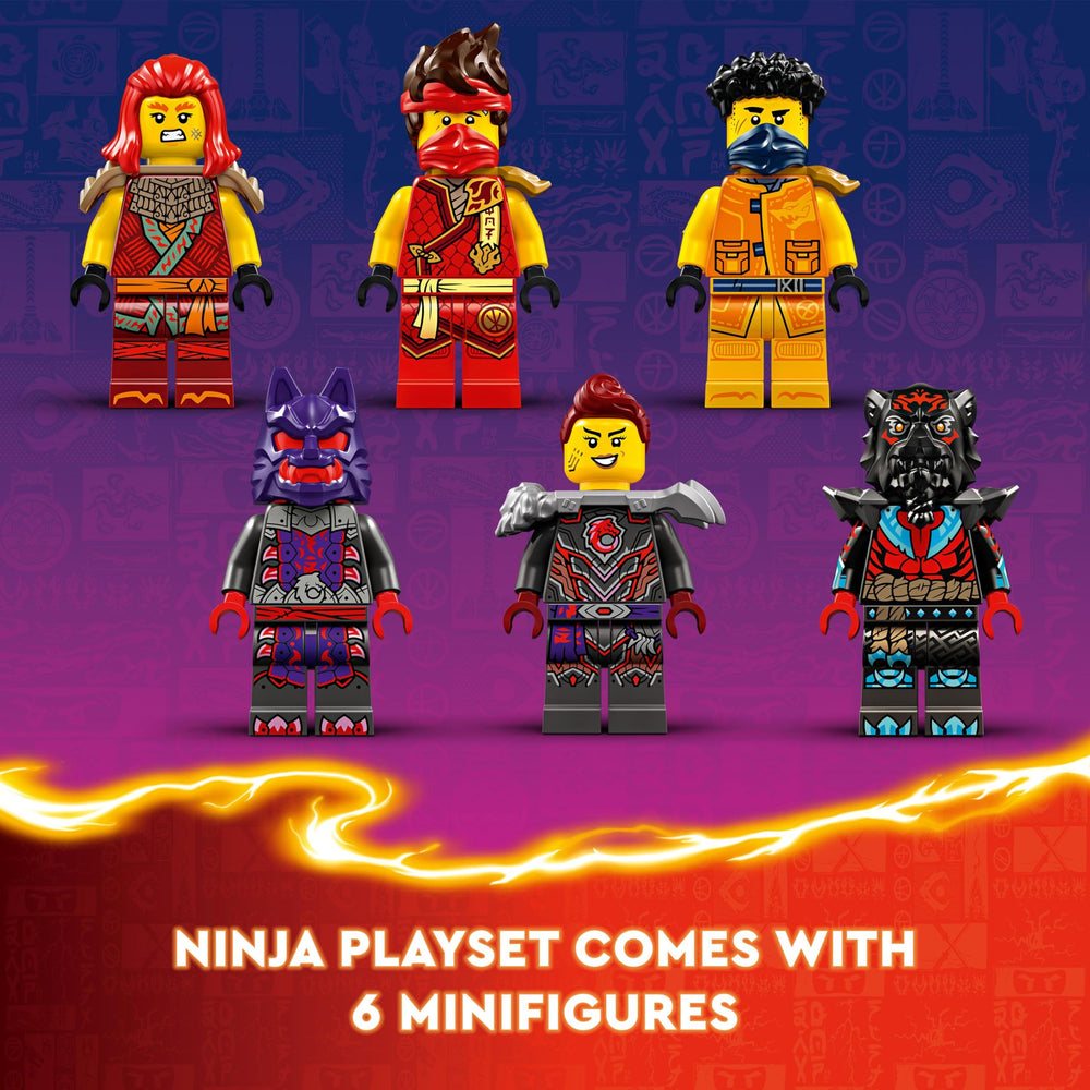 LEGO NINJAGO Source Dragon of Motion posable limbs enable dynamic poses