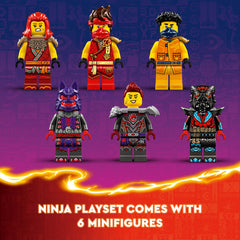 LEGO NINJAGO Source Dragon of Motion posable limbs enable dynamic poses