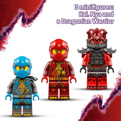 LEGO NINJAGO Kai's Mech storm blade accessory for battles