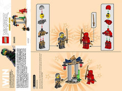 LEGO Ninjago swords set enhances action poses and storytelling