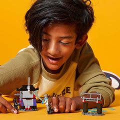 LEGO NINJAGO Zane minifigure ready for action-packed scenes
