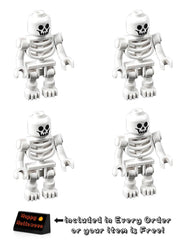 LEGO Pirates of the Caribbean Skeletons front view for detailed display