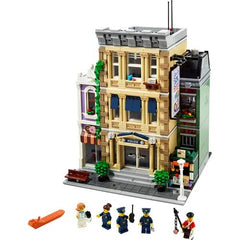 LEGO Police Station 10278 evidence locker and jail cell details