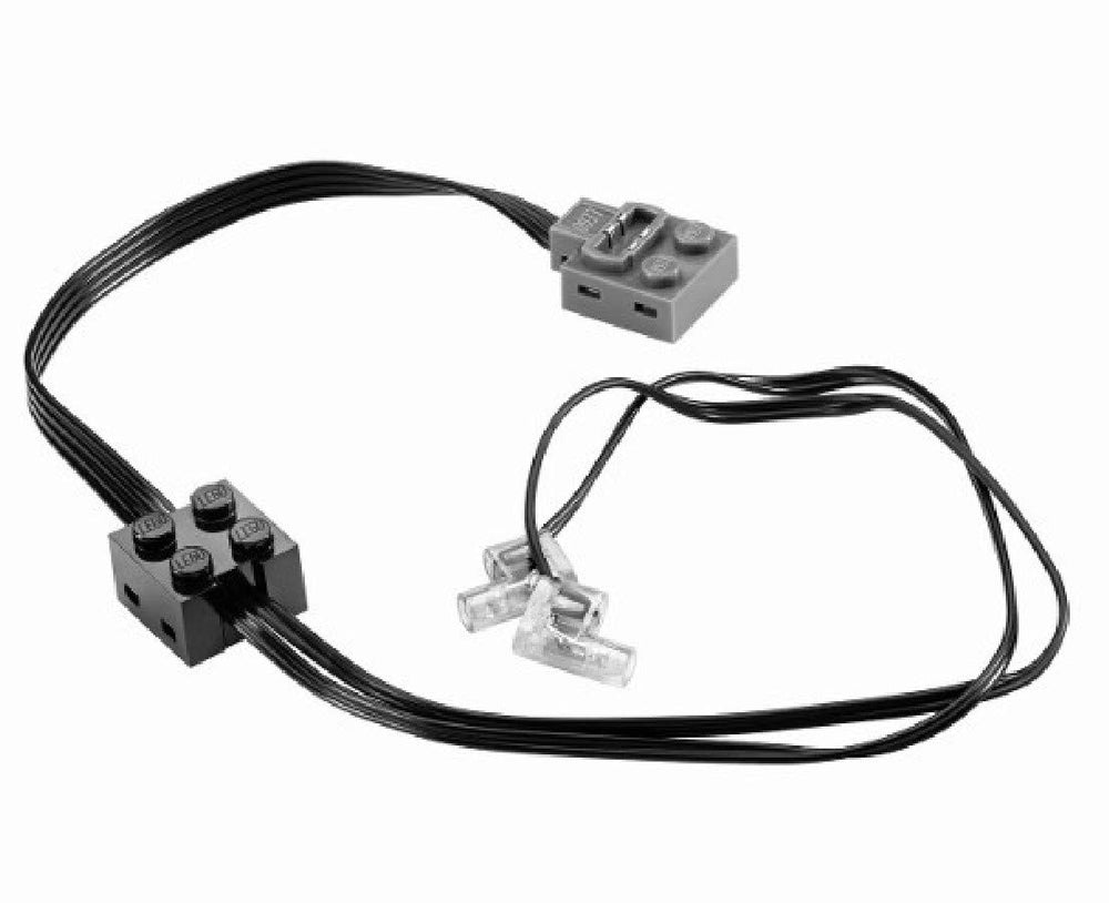 LEGO Power Functions Light 8870 glowing eyes brighten builds with interactive illumination