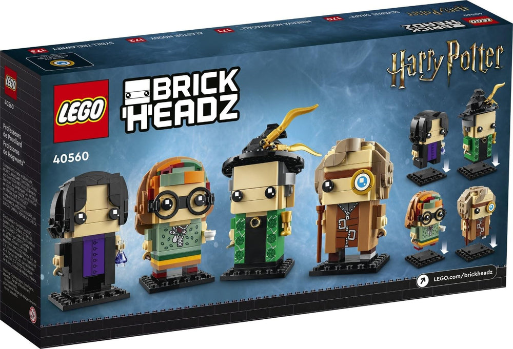 LEGO Professors of Hogwarts McGonagall figure with green robe and hat for collection.