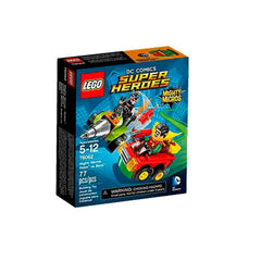 LEGO Robin Mighty Micros car with turning wheels for fast, action-packed play