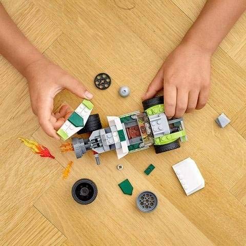 LEGO Rocket Truck assembly image shows three build options for play