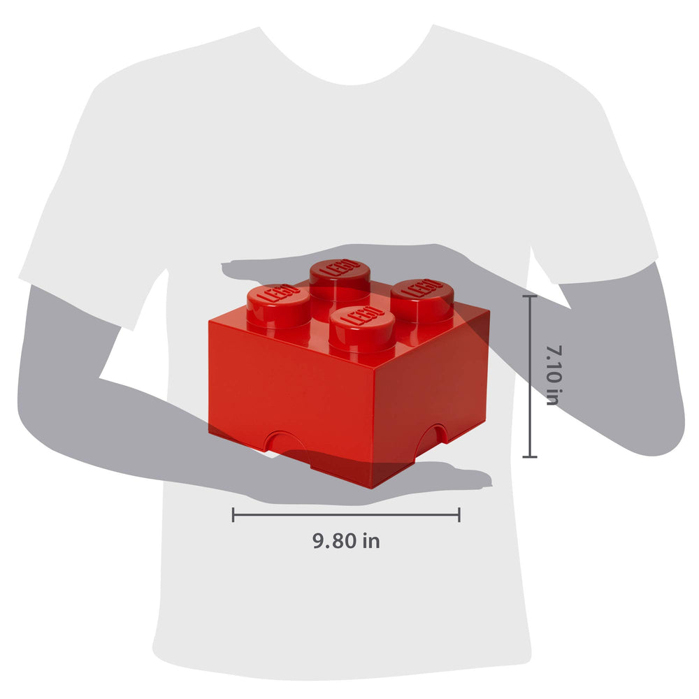 LEGO Room Copenhagen Brick Box 4, lid open, easy access to bricks.