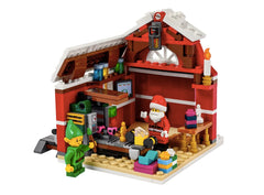LEGO Santa Claus Workshop 40565 front view for festive imaginative play