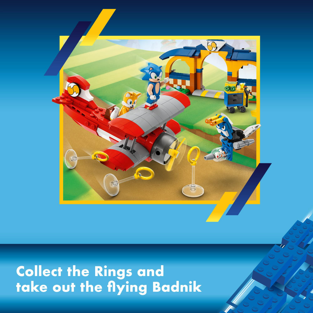LEGO Sonic 76991 Sonic figure adds hero energy to adventures.