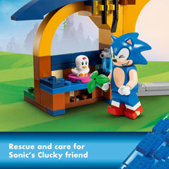 LEGO Sonic 76991 Tails figure sparks teamwork and quick problem solving.