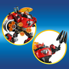 LEGO Sonic Eggman mech giant spinning claw detail for engaging play